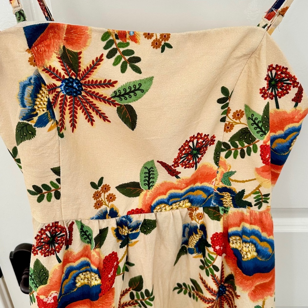 Christian Lacroix Linen Maxi Dress